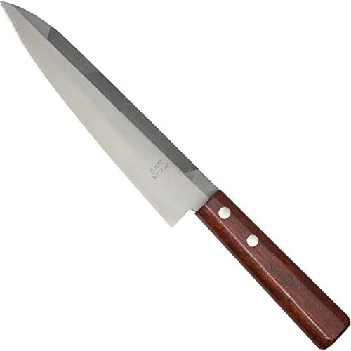 Haller Petty Kochmesser Allzweckmesser mit Holzgriff - Küchenmesser mit 18 cm Klinge, ergonomischem Holzgriff für präzises Schneiden und optimale Handhabung in der Küche.