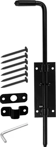 Torriegel Verzinkt 42Cm Türriegel Bolzenriegel Garagentore Pforten Gartenlaube Torriegel Schwarz 42Cm Türriegel Bolzenriegel Garagentore Pforten Gartenlaube