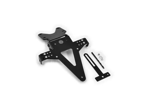 ZIEGER Kennzeichenhalter Typ 1 - Universal Kennzeichenhalter mit sportlicher Optik, witterungsresistent und einfach zu montieren, ideal für alle Kennzeichentypen (Breite 175 mm) ohne TÜV-Eintragung.