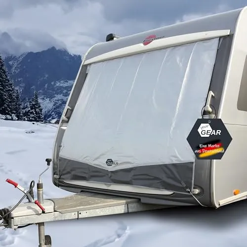 your GEAR Wohnwagen Abdeckung Winterfest – Thermo Bugschutzplane 200x160cm