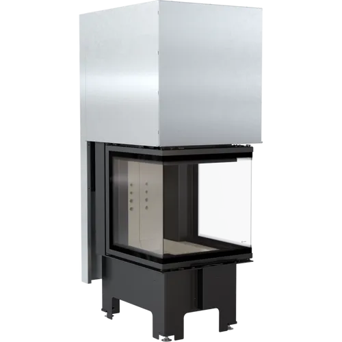 ThermoFlux Kamineinsatz TFA8-HLRF 50/50 | Guillotine, 3-seitig | 8 kW