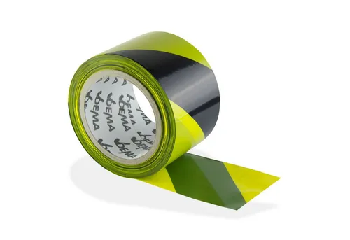 DEMA Warnschild Absperrband 100 m gelb/schwarz