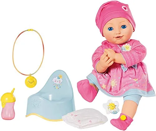 Zapf Creation Elli Smiles Puppe mit Emotionen, 43 cm