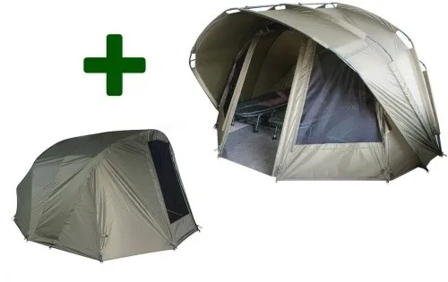 Bivvy 3,5Man MK Fort Knox 2.0 Carpdome + Winterskin von MK Carp Tackle Deals