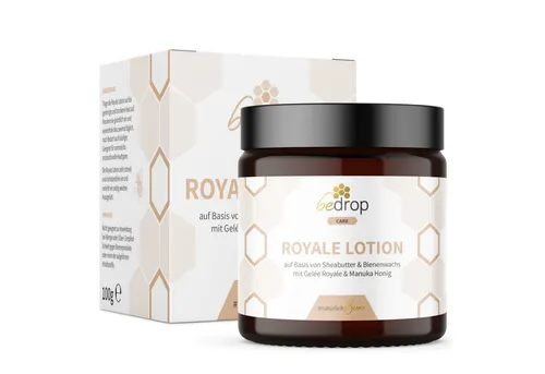 Propolis Royale Lotion – Natürliche Anti-Faltenpflege - Anti-Faltenprodukte mit natürlichen Inhaltsstoffen, ideal für tägliche Anwendung auf Dekolleté, Gesicht und Hals. Enthält Bienenwachs, Propolis und Akazienhonig für strahlende Haut.