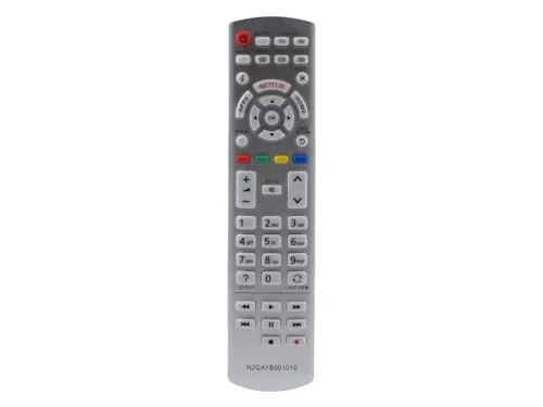 azurano Fernbedienung für PANASONIC N2QAYB001010 - SUB N2QAYB000928, N2QAYB000842