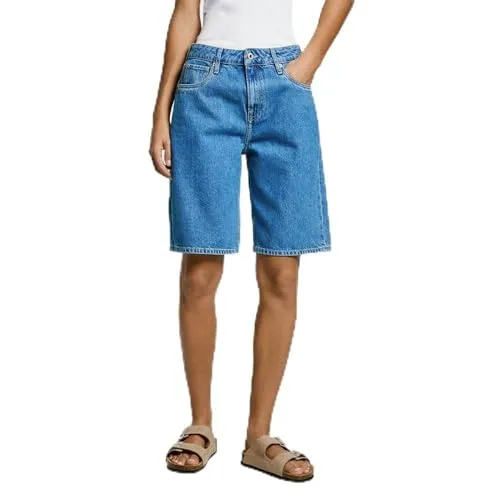 Pepe Jeans Jeans-Bermudas in Blau