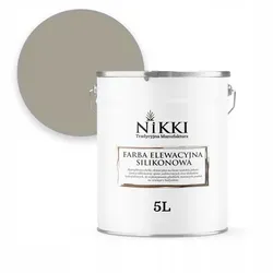 Nikki Fassadenfarbe 5L Warmgrau F293