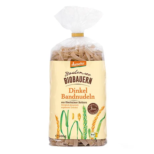 Bandnudeln - Dinkel hell 500g | BODENSEE BIOBAUERN