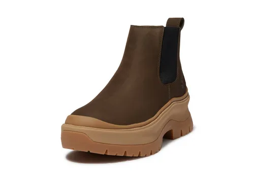 Timberland Roxie Lane Mid Chelsea Boot Damen - Sportliche Chelseaboots aus robustem Leder mit leicht profiliertem Gummi-Profil für besseren Halt. Ideal für Business- und Freizeit-Looks. Perfekt für den Winter!