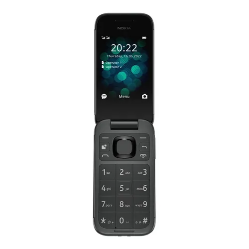 Nokia 2660 Flip Dual Sim 2.8 Zoll Schwarz Verpackung beschädigt