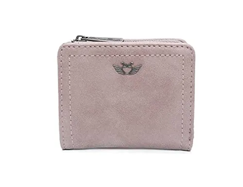 Fritzi aus Preussen Damen Fritzi11 Aurelie Vintag 491 Taupy - Damen-Geldbörsen; stilvolle Reisezubehör-Brieftasche mit vintage Charme und ausreichend Platz für Karten und Bargeld.