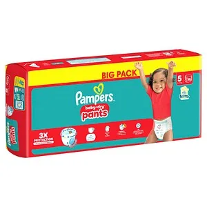 Pampers® Windeln baby-dry™ BIG PACK Größe Gr.5 (11-17 kg)