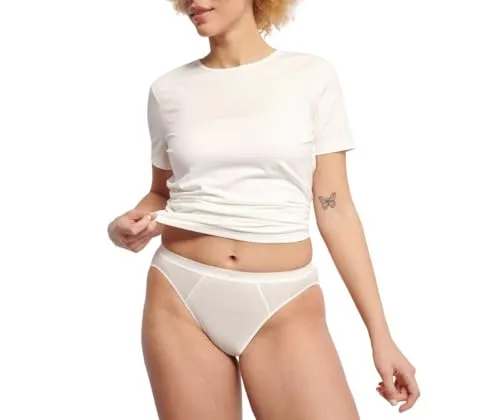 sloggi Damen Ever Ease Tai 2P, Silk White, L