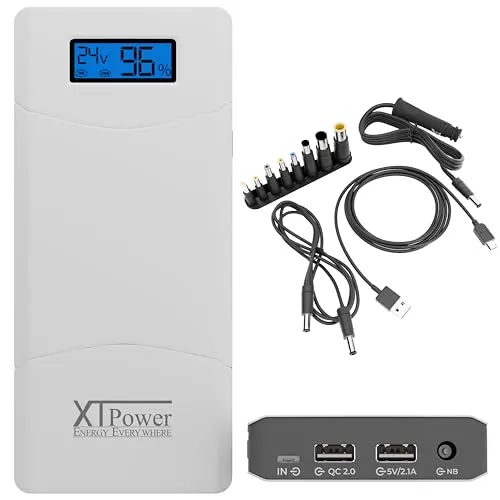 XTPower XT-16000 QC3 Powerbank 15600 mAh Li-Ion USB, DC-Buchse 3.5mm Weiß