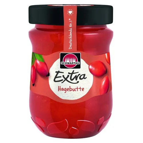 Schwartau Extra Hagebutte Frühstück Fruchtaufstrich vegan 340g