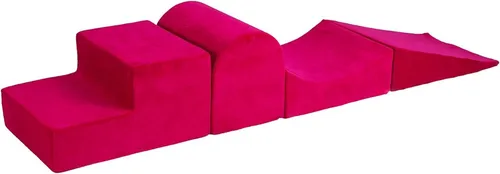 Schaumstoff Bausteine Kinder MEOWBABY Kletterbausteine XXL  - Velvet