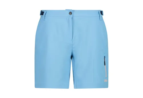 CMP 3in1-Fahrradshorts in Hellblau, Größe 36, Damen - Damen Outdoor Funktionsshorts mit innovativer Dry Function Technologie für hohen Feuchtigkeitstransport und angenehmes Körperklima, ideal für sportliche Aktivitäten.