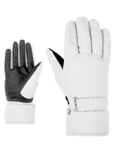 Ziener Damen KISAR Ski-Handschuhe - Handschuhe für Wintersport | Wasserdicht und PFC-frei für optimalen Komfort und Schutz bei kaltem Wetter.