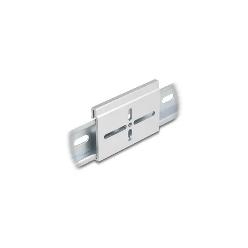 - Aluminium Montageclip für Hutschiene 70,0 x 47,8 mm silber 67144
