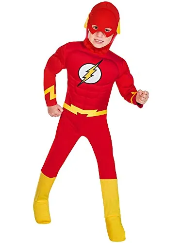 PKT) (9908386) Child Boys Flash Muscle Chest Costume (10-12yr