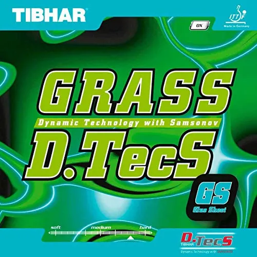 Tibhar Belag Grass D.TecS GS, rot, OX