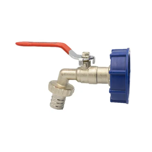 Kugel Auslaufhahn Adapter S60x6 62mm IBC Hahn 3/4 Kugelhahn Wasserhahn Container