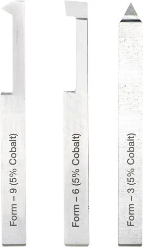 Proxxon Micromot PD 230/E Drehstahlsatz - Zubehör für Elektrowerkzeug, ideal zum präzisen Gewindeschneiden, gefertigt aus hochwertigem, cobalthaltigem HSS-Stahl und bereits fertig angeschliffen.