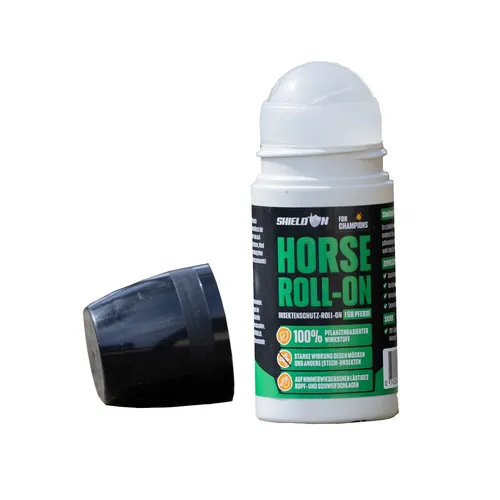 ShieldOn Insektenschutz RollOn für Pferde, 100ml - für sensible Bereiche Schutz