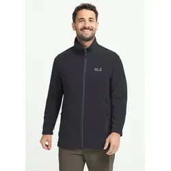 Jack Wolfskin Fleecejacke TAUNUS 100 FZ M in schwarz von Jack Wolfskin