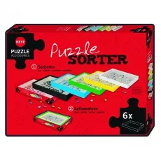 Heye Puzzle Sorter - Puzzle Accessoires 291060 - Klassische Puzzles leicht gemacht! Der umweltfreundliche Heye Puzzle Sorter mit 6 Sortierboxen sorgt für effizientes Sortieren und Aufbewahren der Puzzleteile.