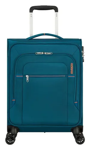 American Tourister® Crosstrack Weichgepäck-Trolley mit 4 Rollen - Koffer für Handgepäck, leicht und mit TSA-Zahlenschloss, ideal für stressfreies Reisen. Maße: 40x55x20 cm, Volumen: 40 l.