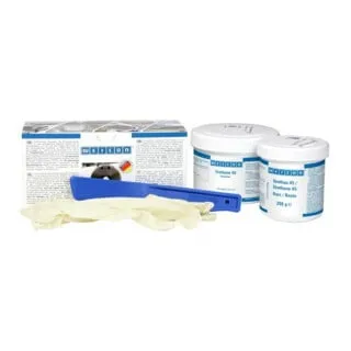 Urethan 45 | Polyurea Verguss- und Beschichtungsharz | 0,5 kg | hell beige - Baumaterial: Flexibles 2-Komponenten Polyurethan-Harz, ideal für Beschichtungen und Verklebungen auf verschiedenen Materialien bei Temperaturen bis -60 °C.