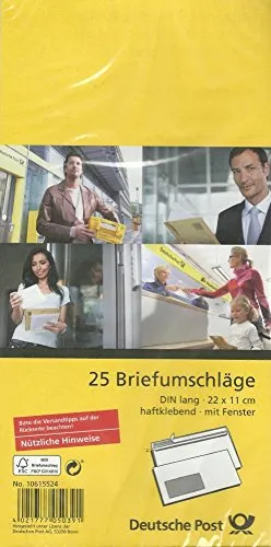 Briefumschlag DL HK m.F.