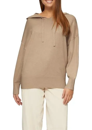 Stylischer Kapuzenpullover für Damen - Bequemer Kapuzenpullover mit fixierter Kapuze und Relaxed Fit, ideal für lässige Looks und gemütliche Tage.