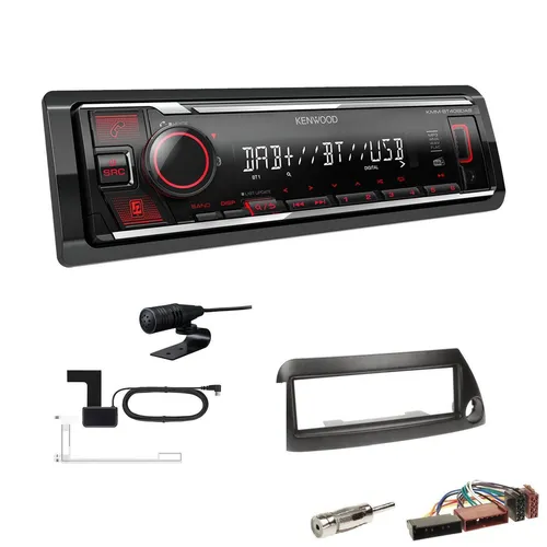 Kenwood KMM-BT408 DAB+ 1-DIN Auto Radio für Ford KA 1996-2008