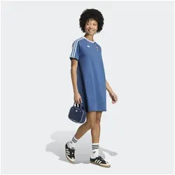 adidas ITALIEN OG DRESS T-Shirt Damen in navy, Größe S - Stylisches T-Shirt-Kleid im Design der italienischen Fußballnationalmannschaft; bietet hohen Tragekomfort und einen sportlichen Look für jeden Anlass.