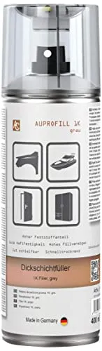 AUPROTEC Dickschichtfüller AUPROFILL 1K Filler Grundierung für Autolack Primer Spray grau 1x 400ml