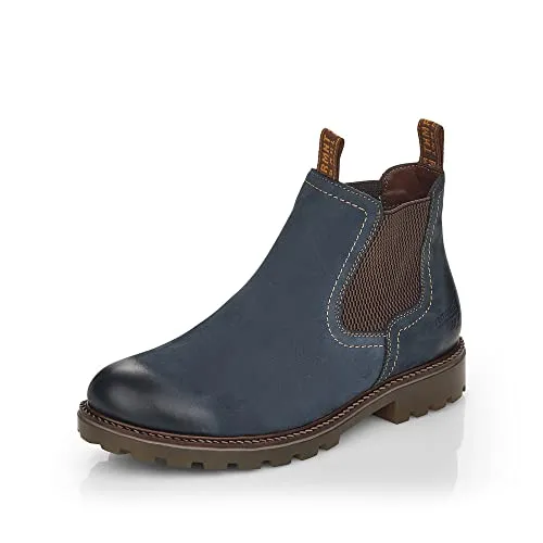Remonte Damen D8472 Stiefeletten - Hochwertiges Echtleder, wasserabweisend mit TEX-Membran und rutschfester TR-Laufsohle