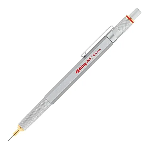 rOtring 800 Druckbleistift 0,5 mm Silber in silber von rOtring