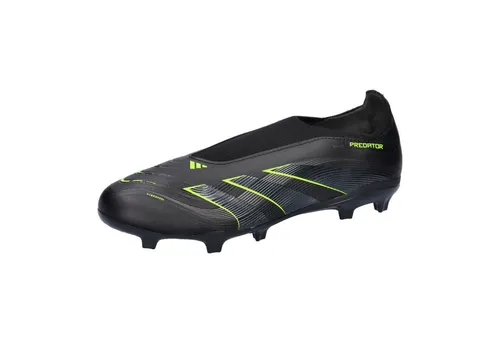 adidas Unisex Predator League Laceless Fußballschuhe - Fußballschuhe für feste und Multi-Ground-Bedingungen, mit Hybridfeel Obermaterial für optimalen Tragekomfort und Strikescale Gummilamellen für bessere Ballkontrolle.