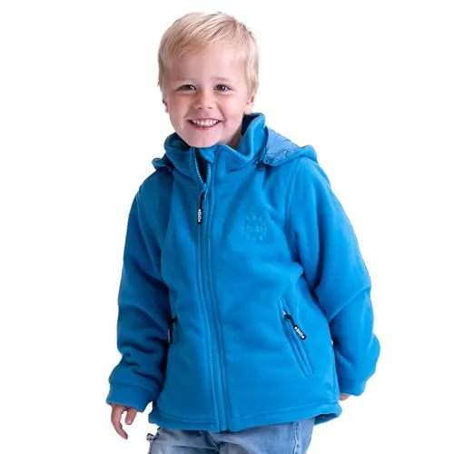BMS Fleecejacke - Atmungsaktive Funktionsjacke - Funktionsjacke aus Antarctic CLima-Fleece, ideal für extreme Bedingungen. Wärmeisolierend, pillingfrei und schnell trocknend, mit abnehmbarer Kapuze und hervorragender Bewegungsfreiheit.