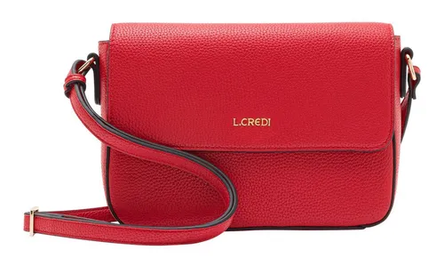 L.CREDI Olga Flapbag Salsa rot von L. CREDI