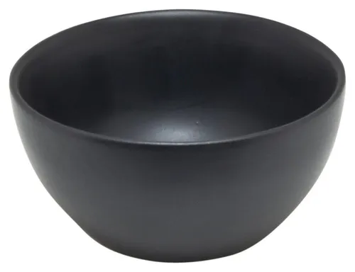 HIT Trading Dipschale BRUNCH, Ø 9,5 cm, Schwarz matt, Steingut