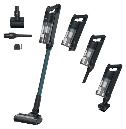 Hoover HF1M10P 011 Stabstaubsauger, Beutellos, Schwarz-Grün