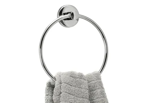 bremermann Handtuchring Bad-Serie LUCENTE - aus Edelstahl verchromt, schwenkbar