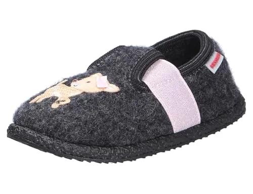 Giesswein H?ttenschuhe für Unisex Kinder, grau Gr.25