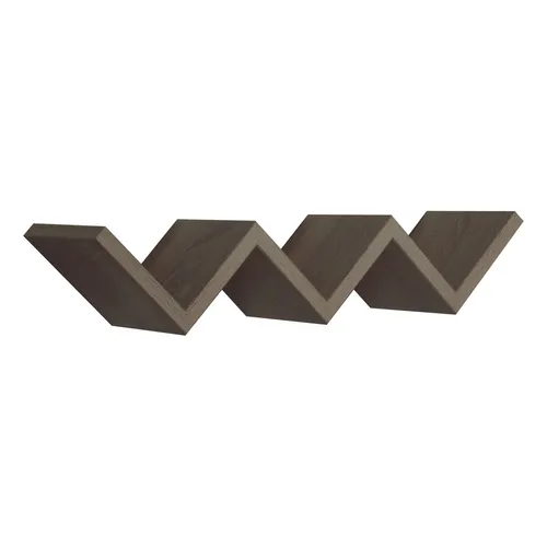 Dekoratives Wandregal Farbe Nussbaum Mod. Saetta