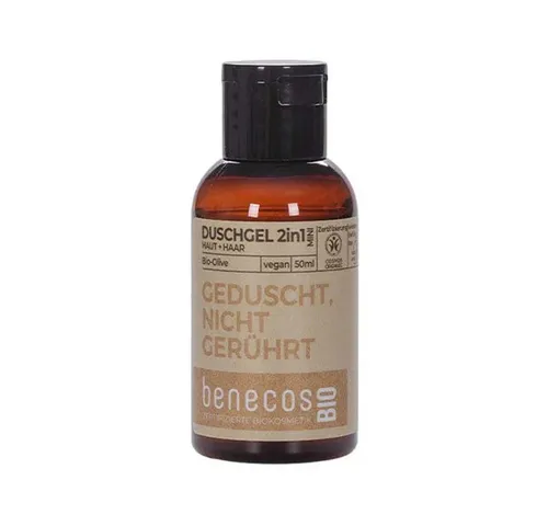 Benecos Duschgel Olive - Duschgel 2in1 Haut & Haar Mini 50ml