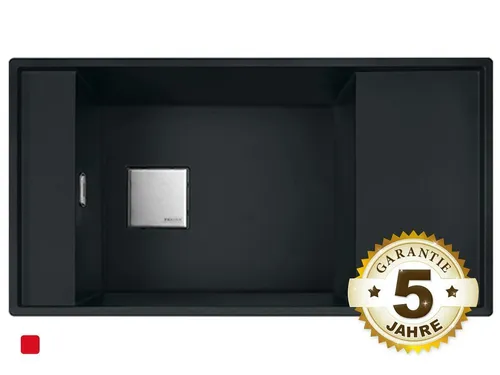 Franke Fresno FSG 211-86 Black Matt Granitspüle in schwarz von Franke